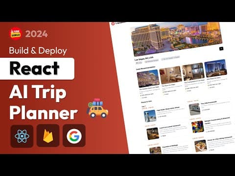 🚀 Full-Stack AI Trip Planner: React, Gemini AI, Firebase & TailwindCSS thumbnail