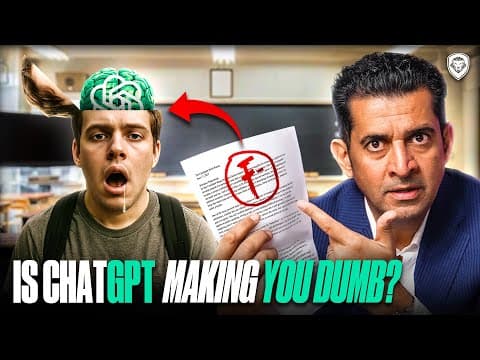 Is ChatGPT Making You Dumber? MIT Study Exposes the Truth thumbnail