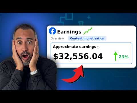 How I Make $32,556/Mo Posting on Facebook (Using AI) thumbnail