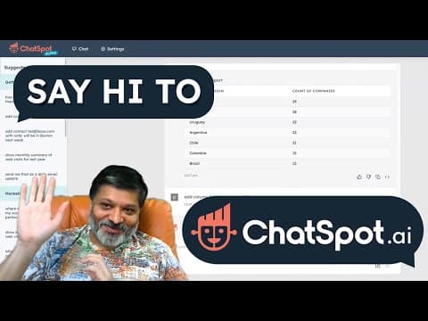 Say Hi To ChatSpot.ai: The All-In-One A.I. Powered Chat App For Growing Better thumbnail