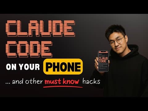 You Need To Be Using These LATEST Claude Code Features & Tools thumbnail