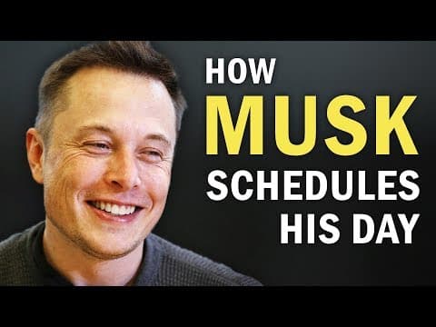 What Is Elon Musk's Timeboxing Method for Success? thumbnail