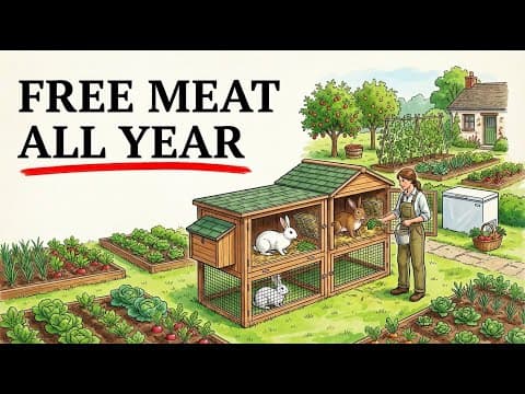 FREE Meat All Year: The 2-Rabbit Backyard System That Feeds Your Family thumbnail