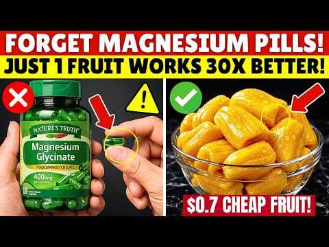 Before You Buy Magnesium Glycinate Again, THIS Fruit Works 1,000,000x Better | Senior Health Tips thumbnail