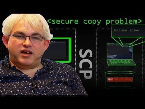 Secure Copy Vulnerability (SCP) - Computerphile thumbnail