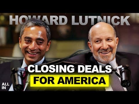 Howard Lutnick: How America Can Hit 6% GDP Growth in 2026 thumbnail
