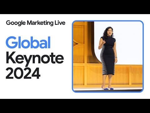 Google Marketing Live Keynote 2024 thumbnail