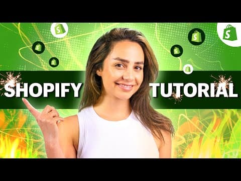 The OFFICIAL Shopify Tutorial - The COMPLETE GUIDE thumbnail