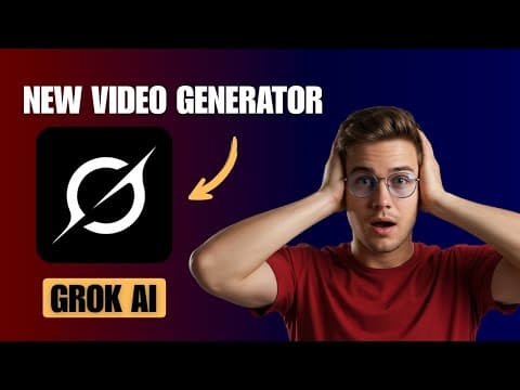 Stop Paying for AI Tools | Generate Unlimited Videos with Speech for Free with Grok AI thumbnail