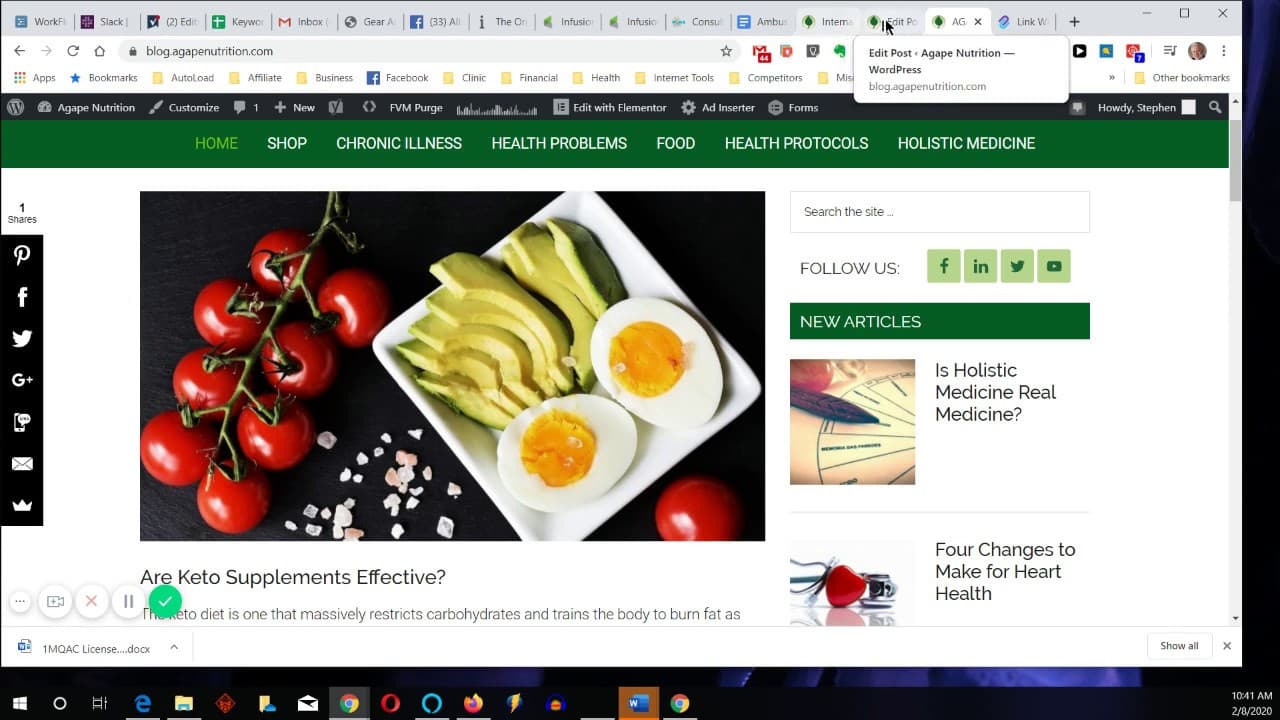 YouTube video player