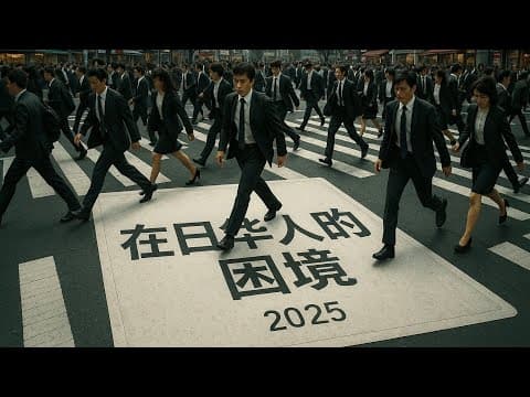 日本社會華人的困境（史上最真實 赴日者必看） thumbnail