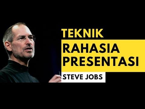 9 Cara Rahasia Presentasi Steve Jobs thumbnail