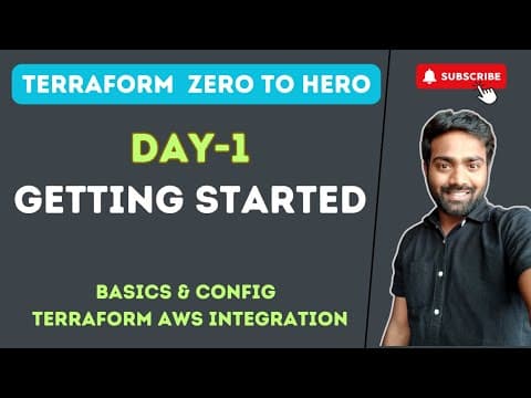 Day-1 | Terraform Zero to Hero | Getting Started with Terraform | #abhishekveeramalla #terraform thumbnail