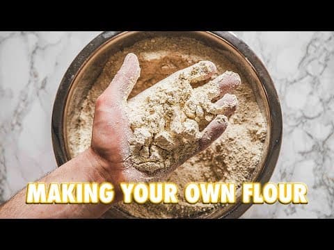 How To Make Your Own Flour At Home thumbnail