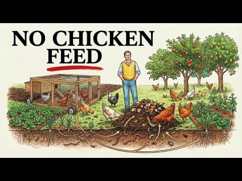 FREE Chicken Feed All Year: The 3-System Homestead Method thumbnail