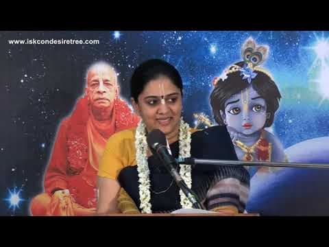 Damodarastakam Meaning Word to Word (Telugu) by Nitaisevini Mataji thumbnail
