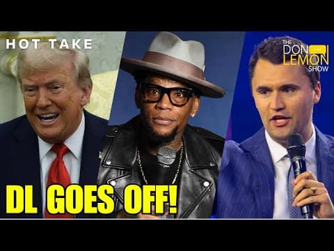 HOT TAKES! - Don & DL Hughley Break Down the Tensions Following Kirk's Death thumbnail