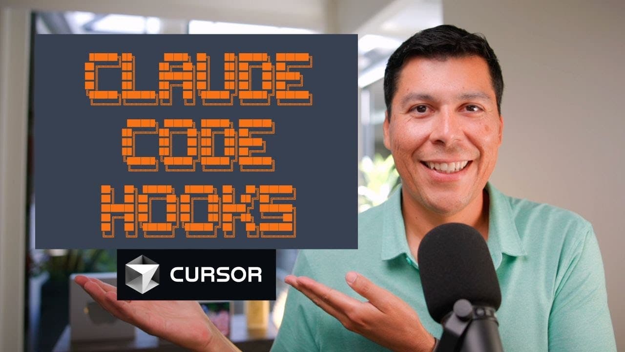 New "Hooks" feature in Claude Code: Live Coding with Cursor | Glasp