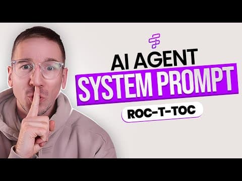 The Secret SYSTEM PROMPT for Building AI Agents in 2025 thumbnail