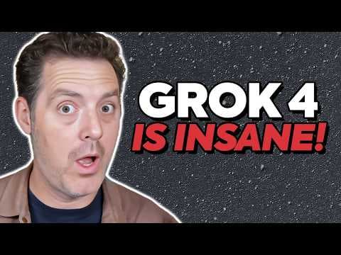 Grok 4 is really smart... Like REALLY SMART thumbnail