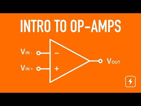 Intro to Op-Amps (Operational Amplifiers) | Basic Circuits thumbnail