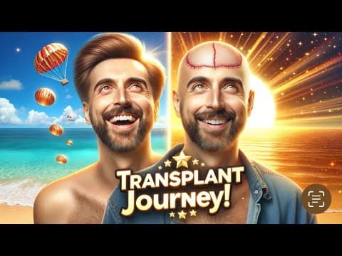IM BALD!!! THE FIRST 3 DAYS AFTER MY HAIR TRANSPLANT IN TURKEY!! thumbnail