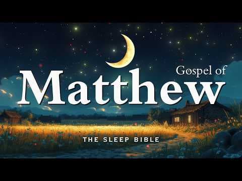 Fall Asleep to the Gospel of Matthew Like Never Before | Holy Bible Audio for Deep Sleep thumbnail