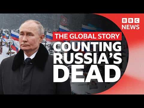 How many Russian soldiers have died in Ukraine war? thumbnail
