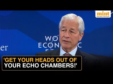 Is JPMorgan Chief Jamie Dimon Defending Trump On Tariffs & Immigration? Watch Davos 2026 Speech Here thumbnail