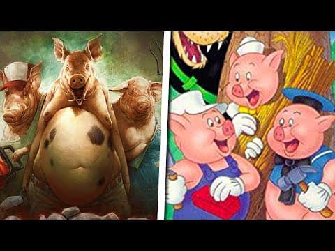 The Messed Up Origins of The Three Little Pigs | Disney Explained - Jon Solo thumbnail