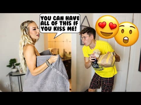 First To KISS The Other Person Loses! *Hilarious Ending* thumbnail