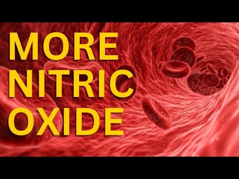 More Nitric Oxide (especially for old people) 💥 2 METHODS 💥 thumbnail