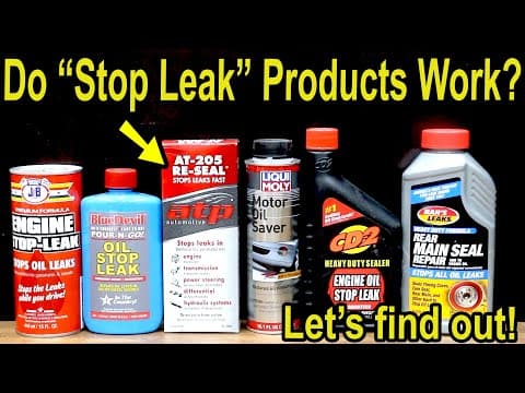 Do Stop Leak Products Work? Do They Damage Engine Seals? Will They Destroy an Engine? Let's Find Out thumbnail