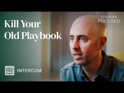 The Strategy That Turned a Dying $1.3B Company Into a $100M AI Agent | Intercom, Eoghan McCabe thumbnail