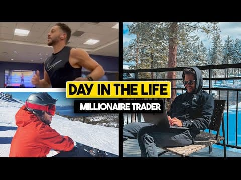 REAL Day In The Life of a MILLIONAIRE Trader thumbnail