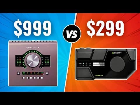 Apollo Twin vs Connect 6: Which Audio Interface Should I Choose? thumbnail