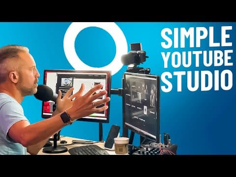 My AFFORDABLE Home YouTube Set Up - Full Beginners Equipment Guide thumbnail