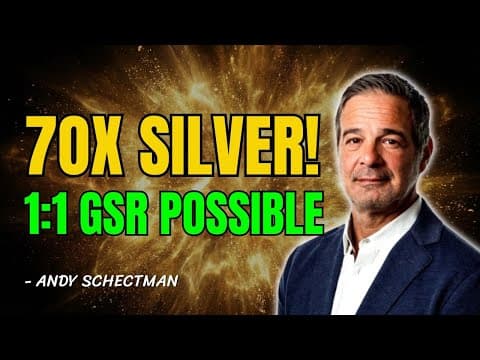 ✨ Andy Schectman: Silver Rally To 70X, It's Becoming As Rare As Gold! thumbnail