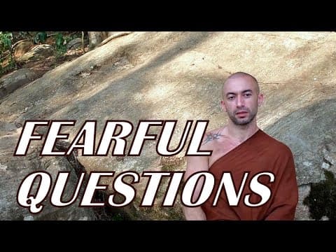 DON'T BE AFRAID TO QUESTION YOURSELF --- by Nyanamoli Thero thumbnail