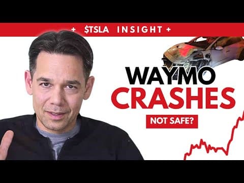 Why I Am MUCH LESS Concerned About Tesla Robotaxi Now (Waymo Disasters) thumbnail