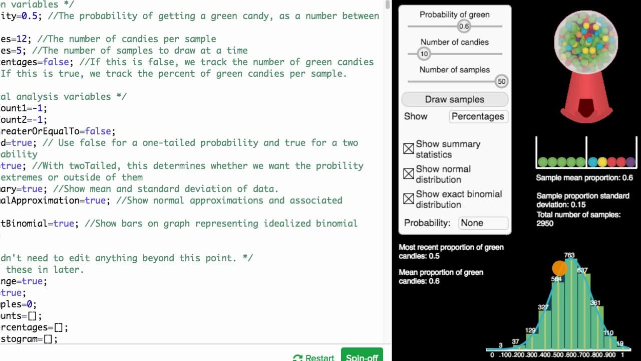 Sampling distribution of sample proportion part 2 | AP Statistics ...