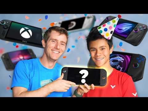 I Let My Son Pick ANY Gaming Handheld for His Birthday thumbnail