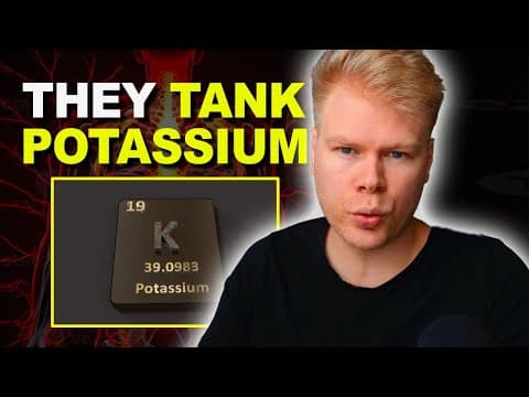 Top 4 Supplements That Make You Lose Potassium Like Crazy thumbnail