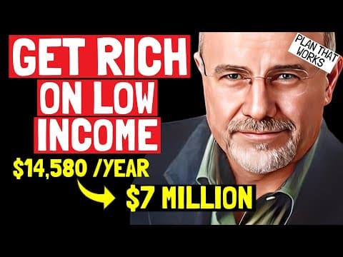 Become Rich On A Low Salary (Follow This Plan) - Dave Ramsey thumbnail