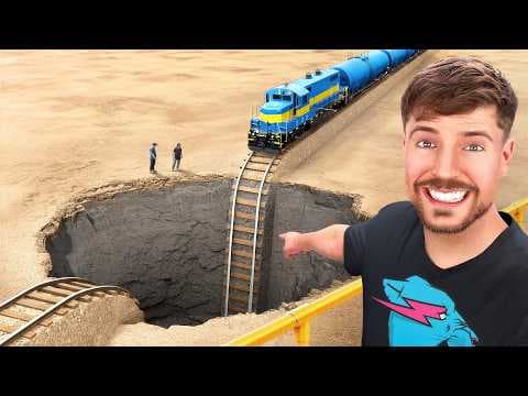 Train Vs Giant Pit thumbnail