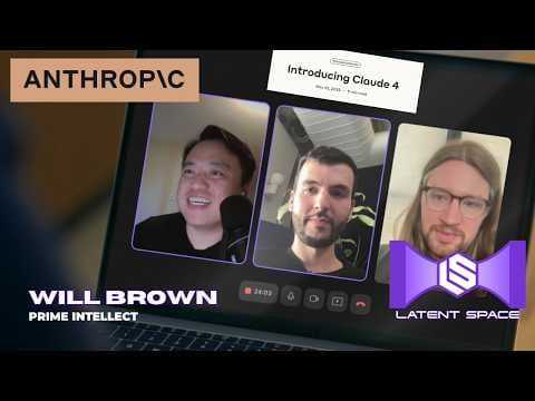 ⚡️Multi-Turn RL for Multi-Hour Agents — with Will Brown, Prime Intellect thumbnail