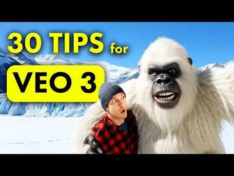 30 Tips To Create Mindblowing Videos With Google VEO 3 (Become a Pro) thumbnail