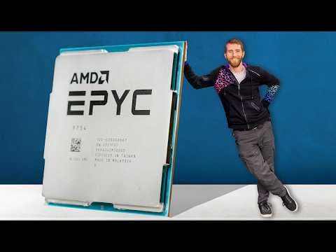 AMD’s 128 Core MONSTER - Epyc Bergamo thumbnail