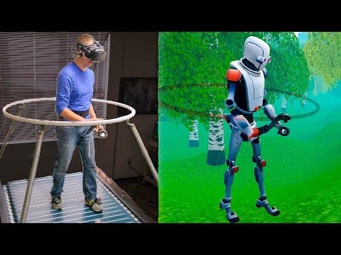 The Infinadeck Omnidirectional Treadmill - Smarter Every Day 192 (VR Series) thumbnail