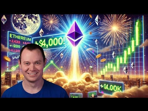 Ethereum Breaks $4k! thumbnail
